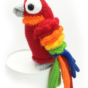 Paulo and Paula Parrot Amigurumi Crochet Pattern image 6