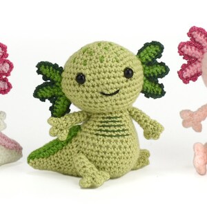 Alice the Axolotl Amigurumi Crochet Pattern image 6