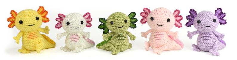 Alice the Axolotl Amigurumi Crochet Pattern image 6