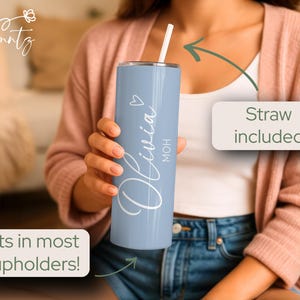 Custom Bridesmaid Proposal Tumbler, Bachelorette Party Tumblers Custom Bridal Bach Party Skinny Tumbler Bridesmaid Proposal Wedding Gift bild 7