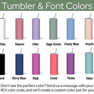 Custom Bridesmaid Proposal Tumbler, Bachelorette Party Tumblers Custom Bridal Bach Party Skinny Tumbler Bridesmaid Proposal Wedding Gift bild 3