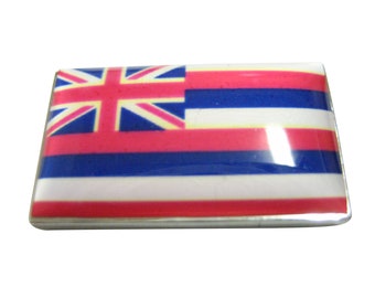 Hawaii State Shaped Bear Flag Sticker Decal Vinyl Outdoors Wilderness HI