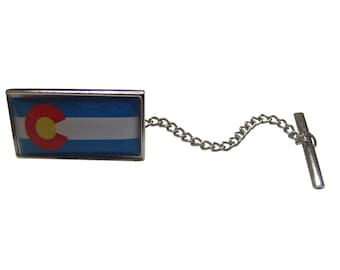 lapel or brooch pin A perfect tie tack Colorado Tie Tacks A unique handmade brooch pin using the Colorado State Quarter