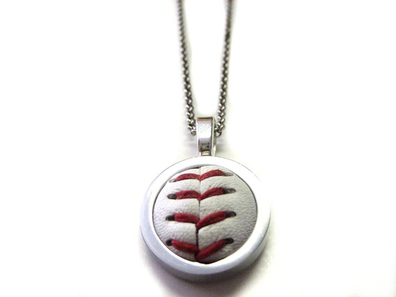 etsy baseball necklace