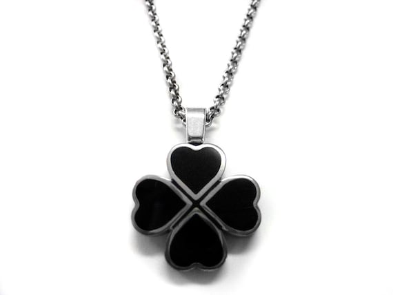 The Black Bow 14k Yellow Gold Three Leaf Clover Necklace - 24 Inch -  Walmart.com