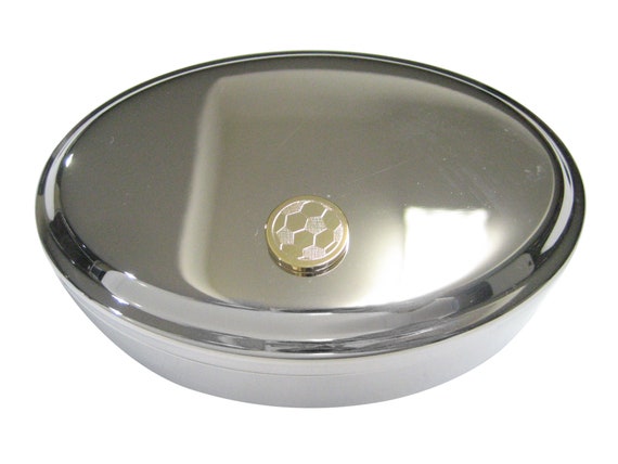 Ireland Flag Pendant Oval Trinket Jewelry Box