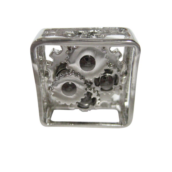 Moving Gear Ring Etsy