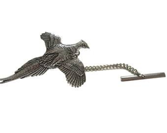 Pheasant Bird Tie Tack