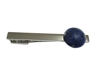 Blue Sodalite Tie Clip