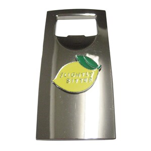 Slightly Bitter Lemon Bottle Opener