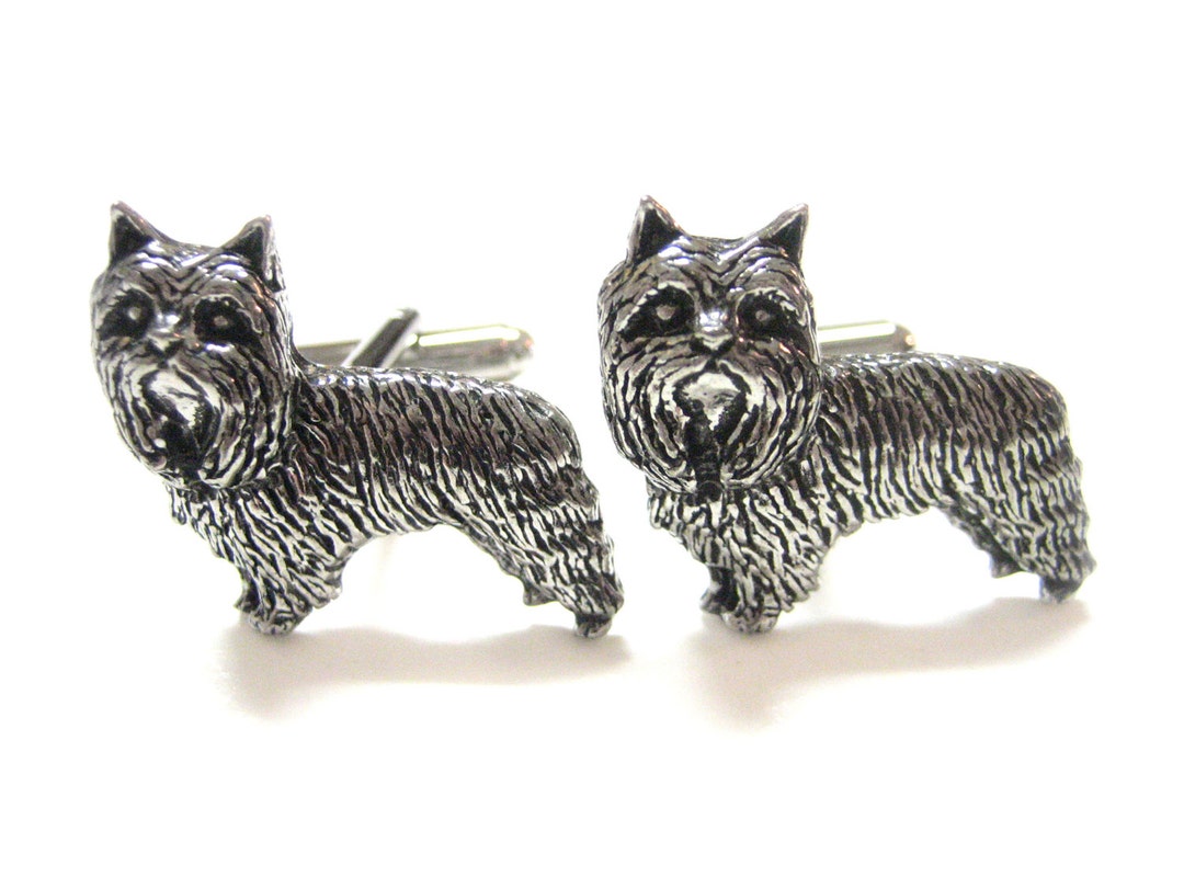 Yorkshire Terrier Dog Cufflinks Etsy
