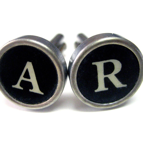 Typewriter Cufflinks Etsy