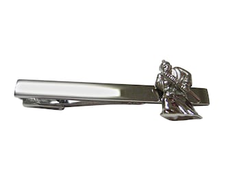 Samurai Warrior Square Tie Clips