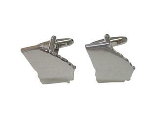 Georgia State Map Shape Cufflinks