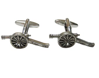 Retro War Cannon Cufflinks