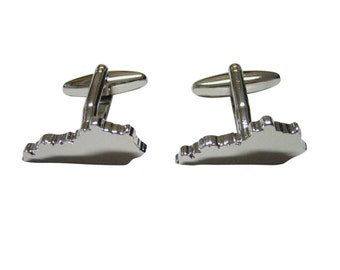 Kentucky State Map Shape Cufflinks