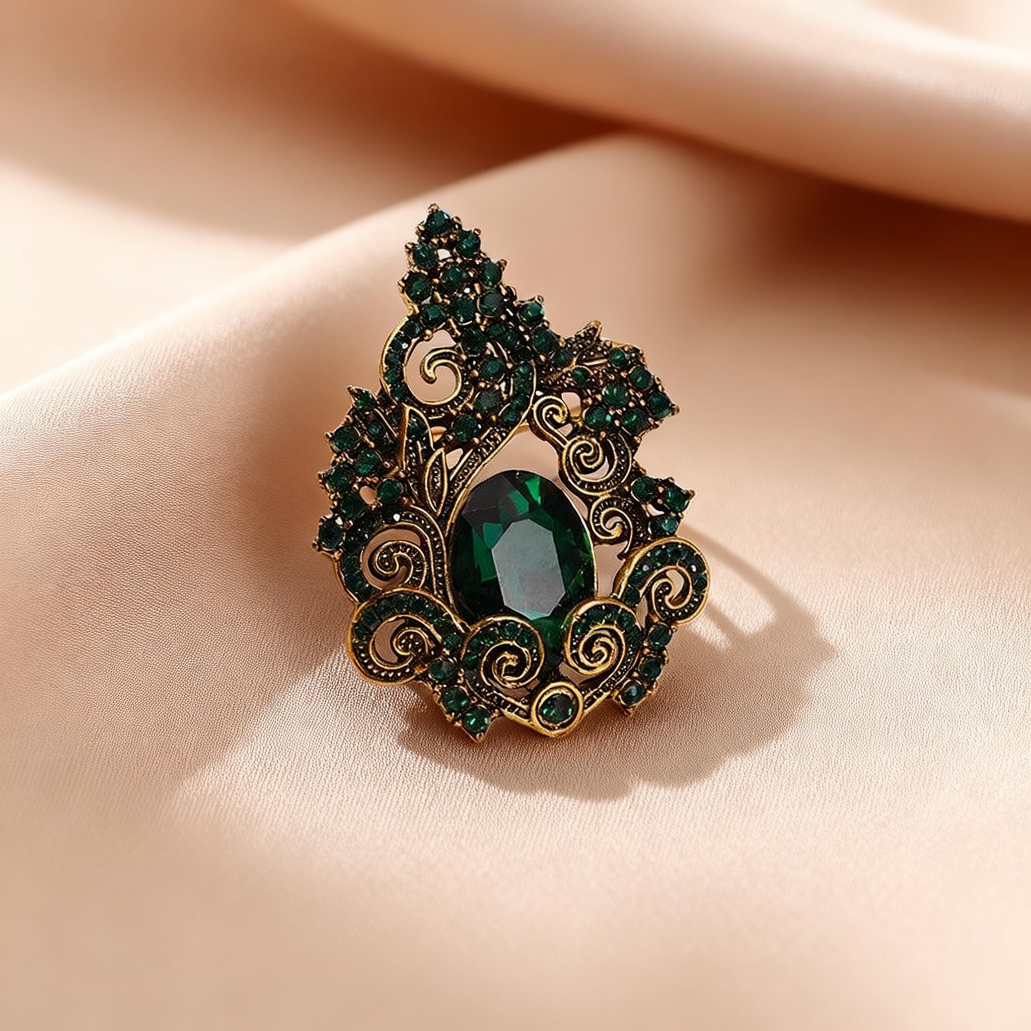 Filigree brooch antique - Etsy 日本