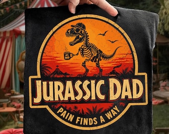 Vintage Jurassic Park PNG, Retro Jurassic Park Eingang mit Tour Png, Disney Park Dinosaurier T-rex, Dinosaurier Jurassic World, digitaler Download