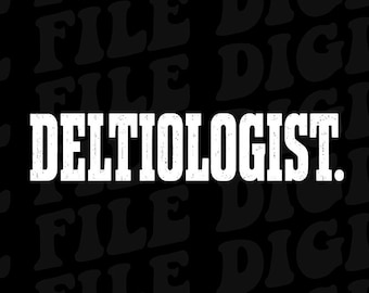 Deltiologist PNG, Postcard Collecting PNG, Ephemera Lover Gift, Vintage Postal Collector Design, Postcard Enthusiast Download