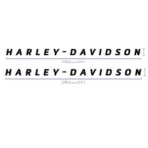 Calcomanías de vinilo HD para tanque de gasolina, 2 piezas, 0.53" x 11"