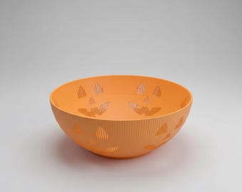 3D Printed Halloween Candy Bowl, Jack O Lantern Serving Dish, Fall Party Decor