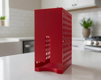 3D Printed Cat Food Pouch Dispenser, Wet Sachet Holder, Pantry Organizer