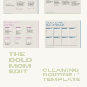 Cleaning Schedule Printable | Daily, Weekly, Monthly Routine Checklist (PDF Download)