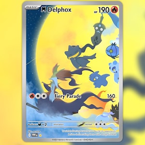 pokemon card delphox V - 027/196 Ultra Rare Fire Ability Mystical Torch Once during your turn (before your attack) delphox v pokemon card value