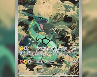 PSA 10 RAYQUAZA V Full Art 2023 POKEMON Sword and Shield Crown