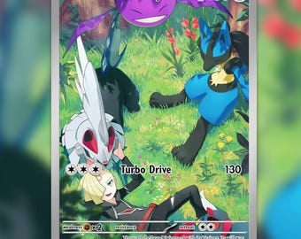 Carta proxy de arte completo de Silvally – Arte de fan hecho a mano