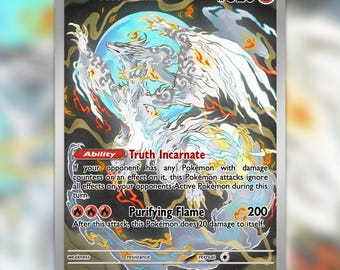Nのゼクロム フルアートカスタムポケモンカード - Etsy 日本