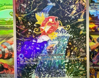 コイキング手作りTCGプロキシファンアートカードフルアートパルディアン進化セット