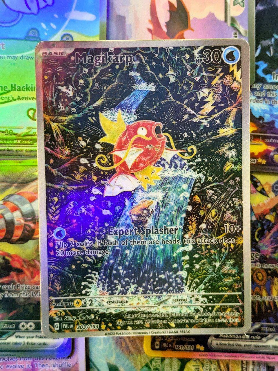 magikarp pokemon card full art Altered Art