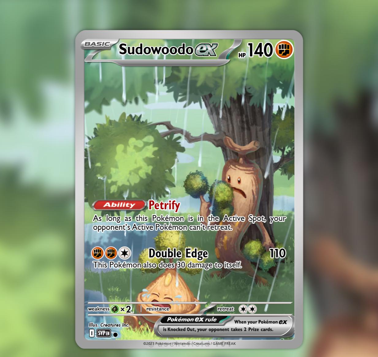 pokemon sudowoodo card Pokemon Playing Cards (2023) Japanese Old Maid Sudowoodo CGC 9.5 – Zapp!  Comics main image 1