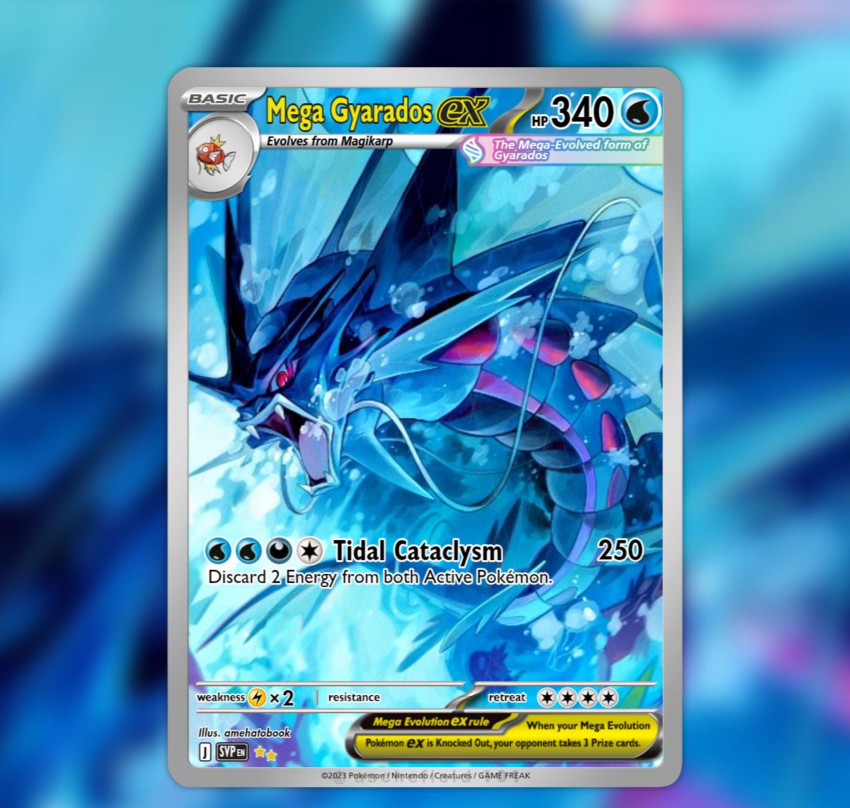 pokemon trick or trade 2023 rare cards 2023 Pokemon Gyarados EX 045/198 Full Art Scarlet & Violet (SVI)