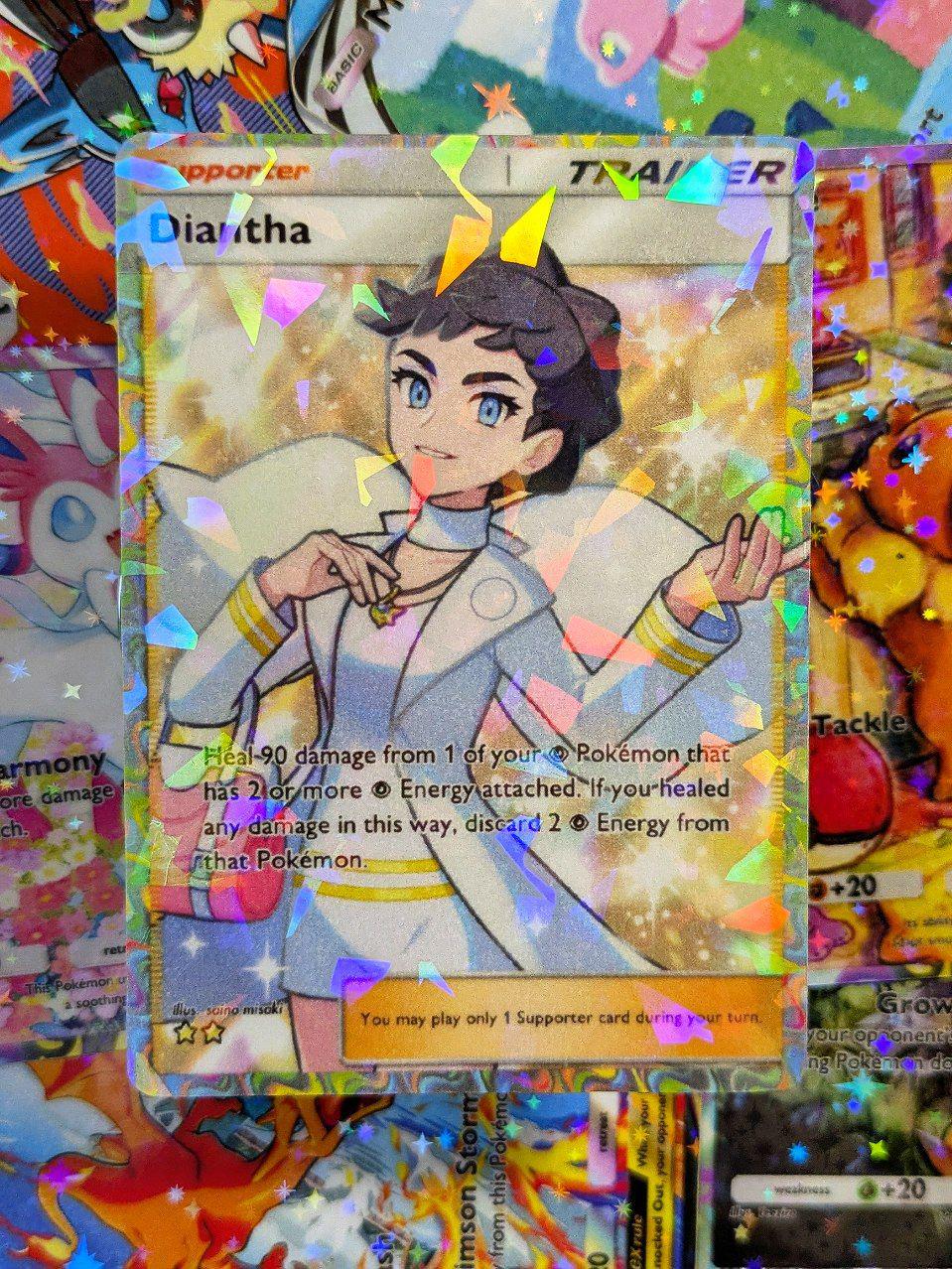diantha pokemon card Amazon.com: Diantha - 130/131 - Full Art Ultra Rare