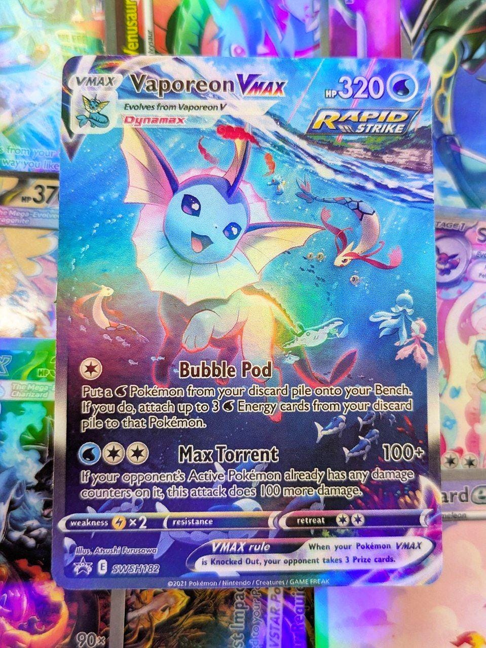 ebay pokemon cards vmax Amazon.com: 5 Pokemon Card VMAX/VSTAR Bundle - X2 VSTAR - X2 VMAX - X1  Secret Rare main image 1