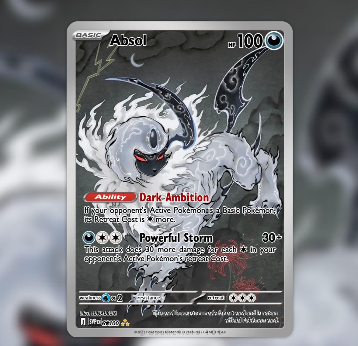 hardest card to get in pokemon tcg Absol ex 135/197 - Ultraboost X Écarlate et Violet 03 Flammes Obsidiennes