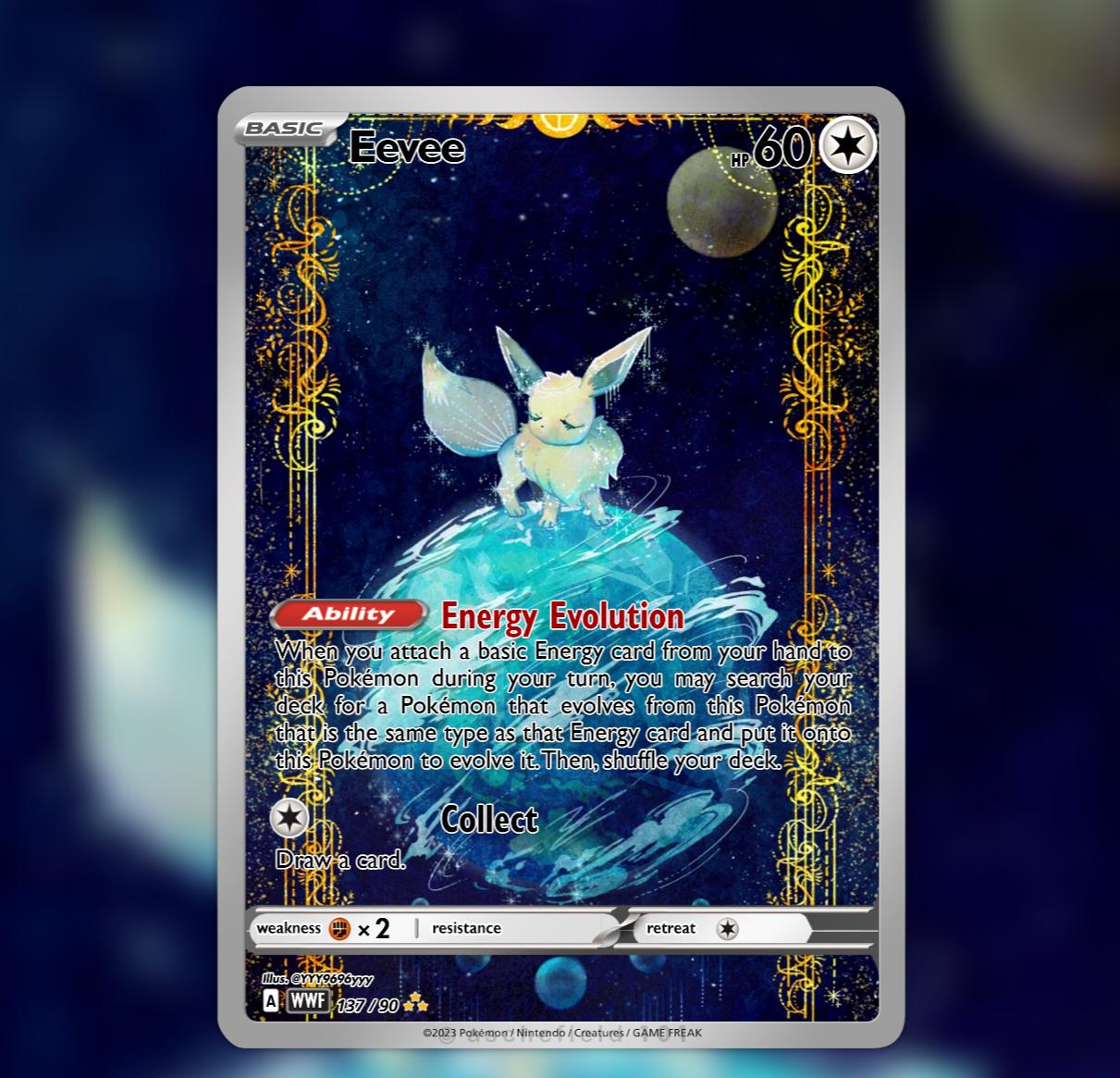 pokemon shiny eevee card Pokémon TCG: Pokémon GO Premium Collection—Radiant Eevee! – Eclipse Cards main image 1