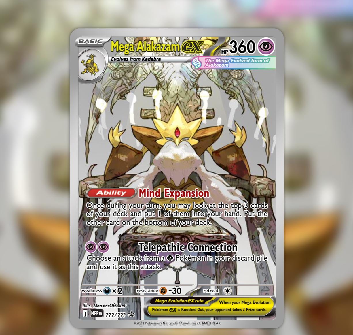 Mega Alakazam - Etsy