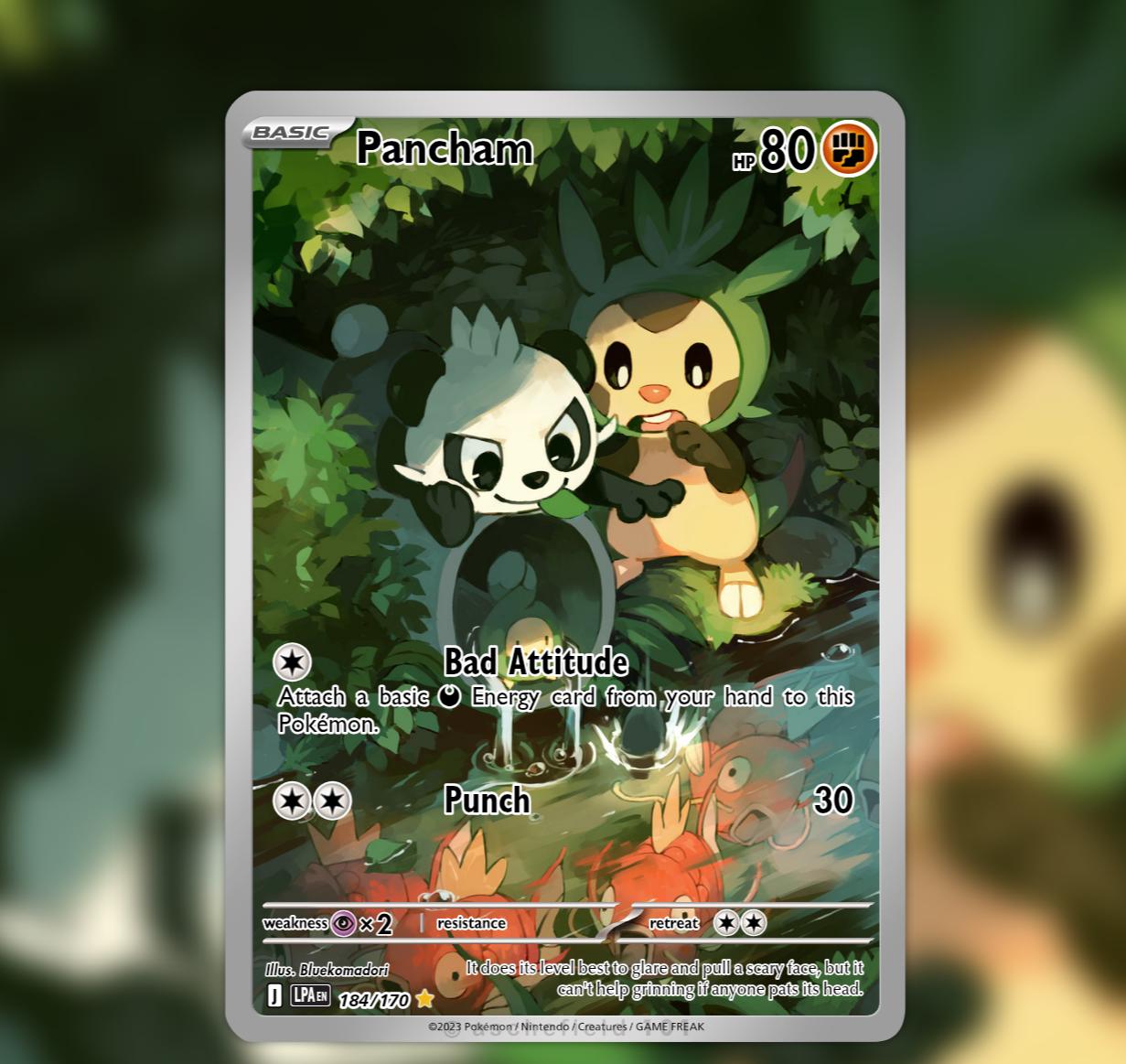 Pancham Card - Etsy UK Pancham Card - Etsy UK