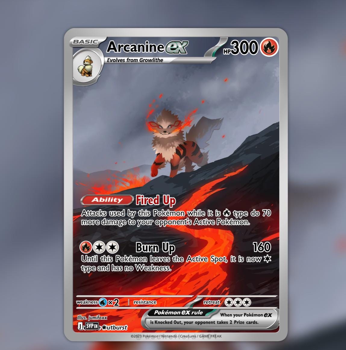 pokemon cards arcanine ex Pokémon TCG: Arcanine ex SR 092/078 SV1V Violet ex main image 1