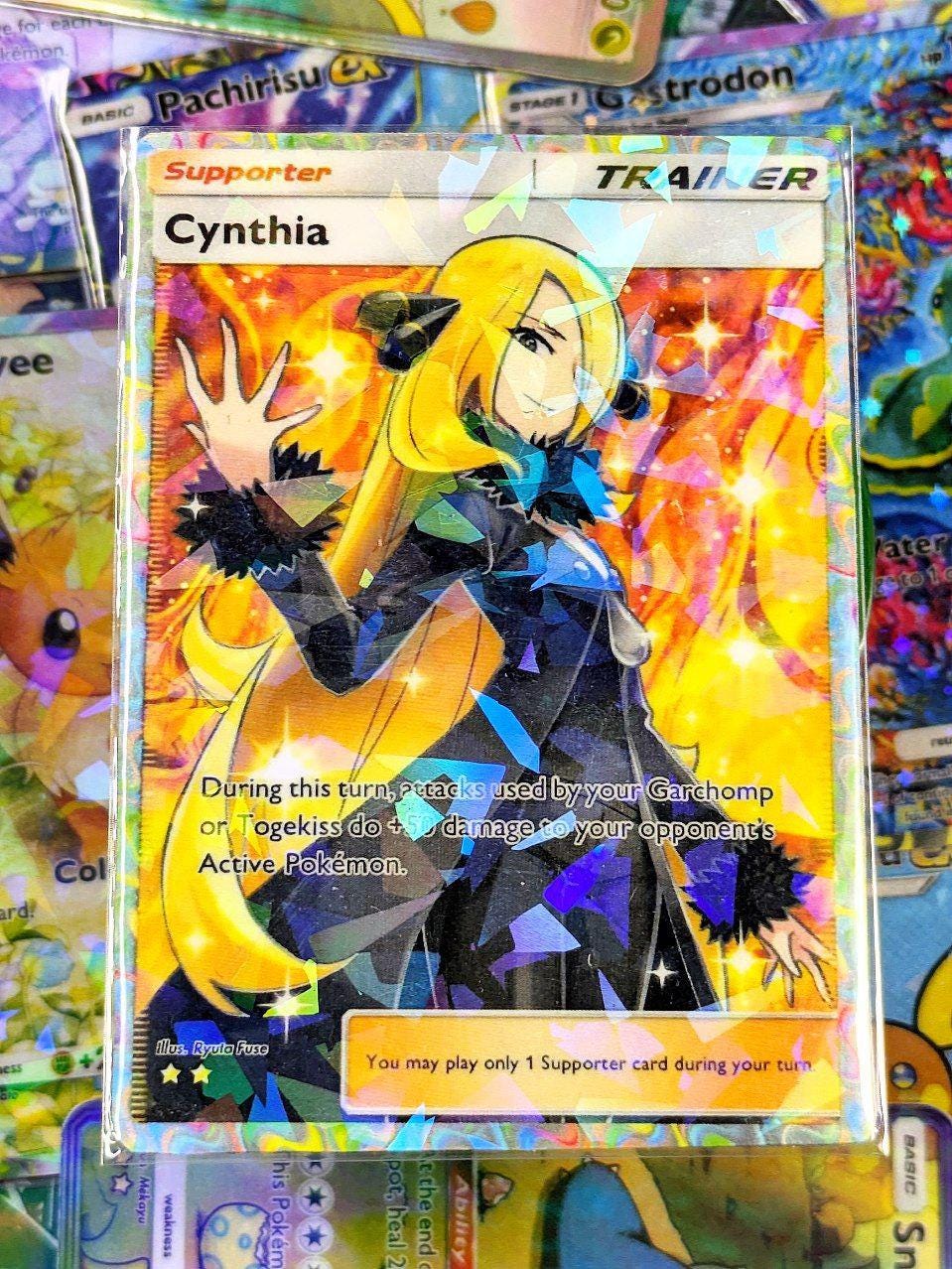 Cynthia Trainer Card - Etsy Cynthia Trainer Card - Etsy