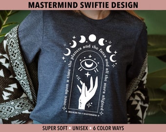 I'm A Mastermind | Swiftie Midnights Era Shirt | Stars and Planets Align | Witchy Celestial Shirt