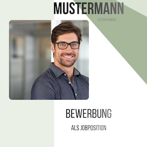 Solicitud completa / carta de presentación / carta de motivación / CV / enlace de Canva / editable / plantilla editable / solicitud Alemania