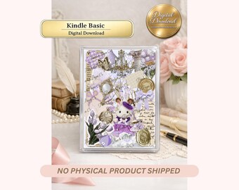 Wkładka Calico Critter do Kindle Basic (4,3” x 6,2”) Przezroczysta wkładka do druku w etui do pobrania w wersji cyfrowej