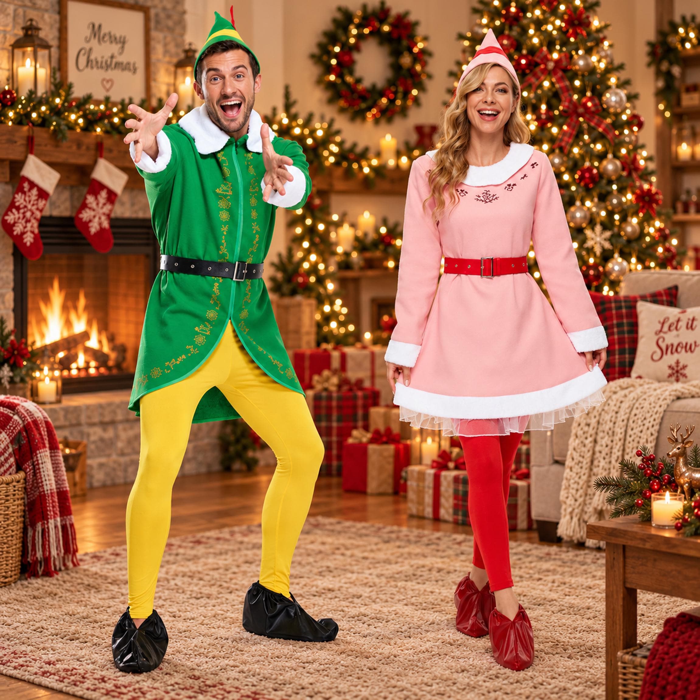 ladies christmas fancy dress ideas Woman Elf Costume occasion-Rush Week