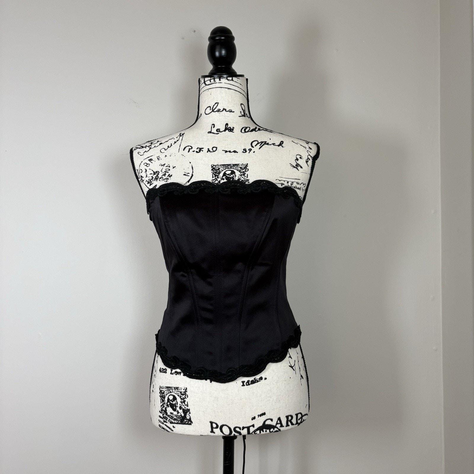 90s Vintage Bustier - Etsy