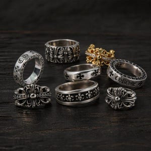 Punk Ring Set - Etsy display picture 3