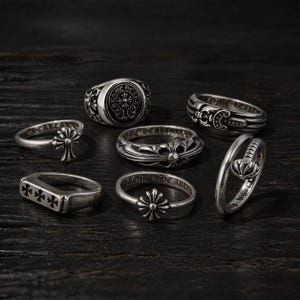 Chrome hearts ring - Etsy 日本